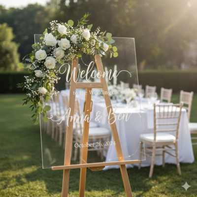 Bảng Welcome (Bảng Chào Mừng)