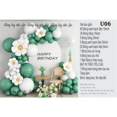 ( KÈM KHUNG BẠT) Set kèm khung U, bạt backdrop in theo yêu cầu trang trí khai trương