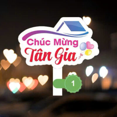 Hashtag - chúc mừng Tân Gia