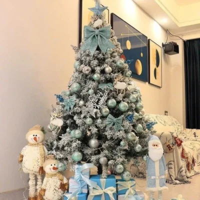 Cây Thông Noel Trang Trí Giáng Sinh Tán Dày Full Phụ Kiện